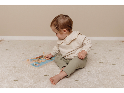 Vkládací puzzle se zvukem Noemova archa