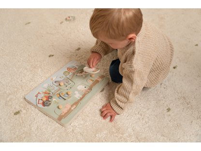 Vkládací puzzle se zvukem Farma