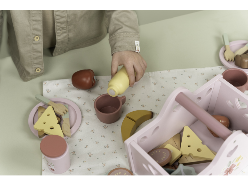 Sada na piknik dřevěná