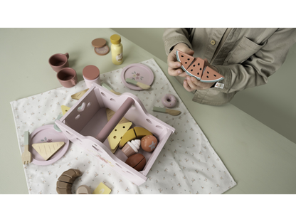 Sada na piknik dřevěná