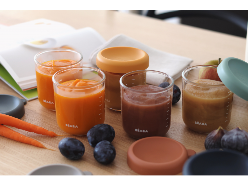 Kelímky na jídlo skleněné 6x 250 ml Sunrise