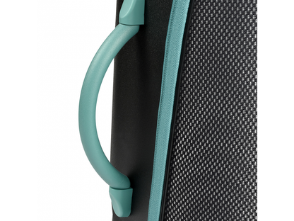 Kufr na kolečkách se sedátkem Eazy Green Blue