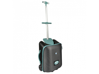 Kufr na kolečkách se sedátkem Eazy Green Blue