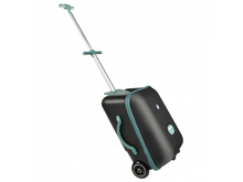 Kufr na kolečkách se sedátkem Eazy Green Blue