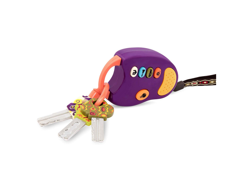 Klíčky k autu FunKeys fialové