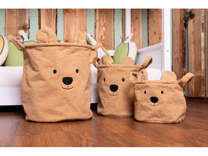 Koš na hračky Teddy Beige 40x40x40 cm