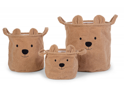 Koš na hračky Teddy Beige 40x40x40 cm