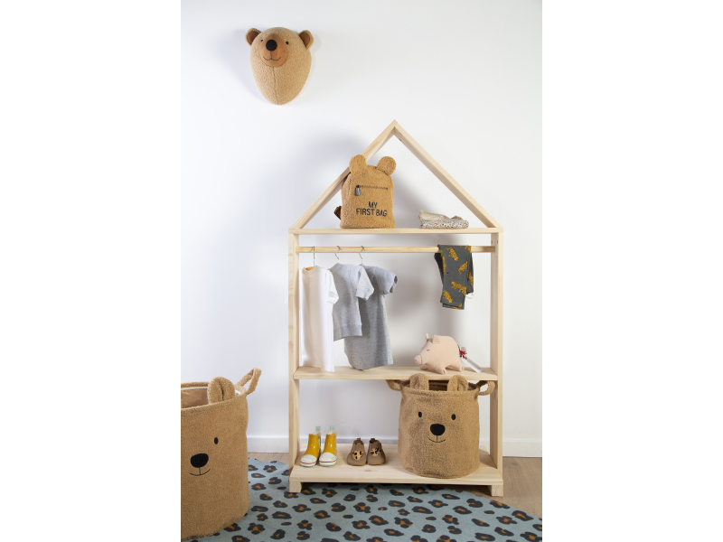 Koš na hračky Teddy Beige 40x40x40 cm