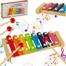 Dětský dřevěný xylofon