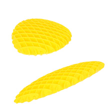 Fidget Worm – senzorická antistresová hračka k mačkání a natahování (žlutá)