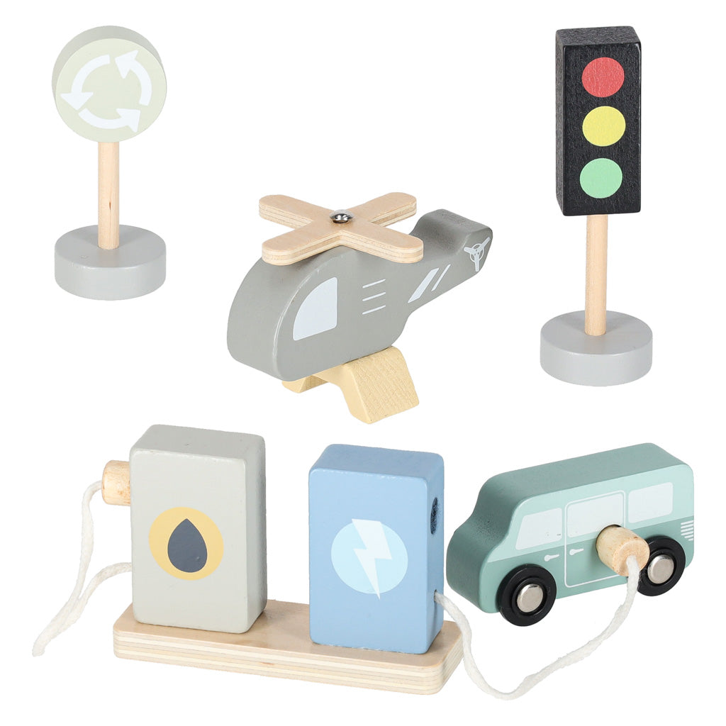 Dřevěná patrová garáž