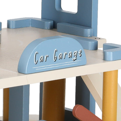 Dřevěná patrová garáž