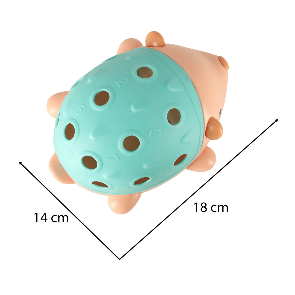 Montessori senzorický ježek (modrý)