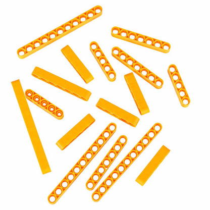 Konstrukční stavebnice s motorem – 116 dílů, pohyblivé prvky, STEM sada