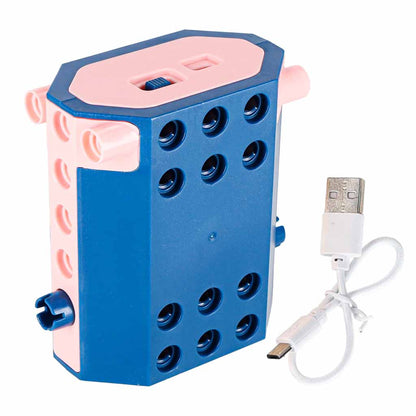 Konstrukční stavebnice s motorem – 116 dílů, pohyblivé prvky, STEM sada