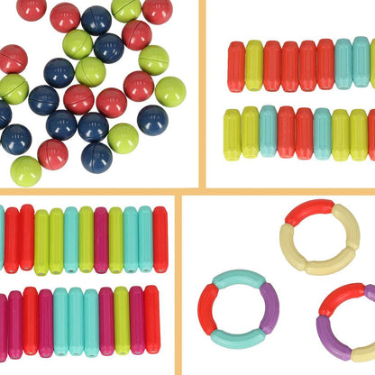 Magnetická stavebnice 100 kostek pro děti