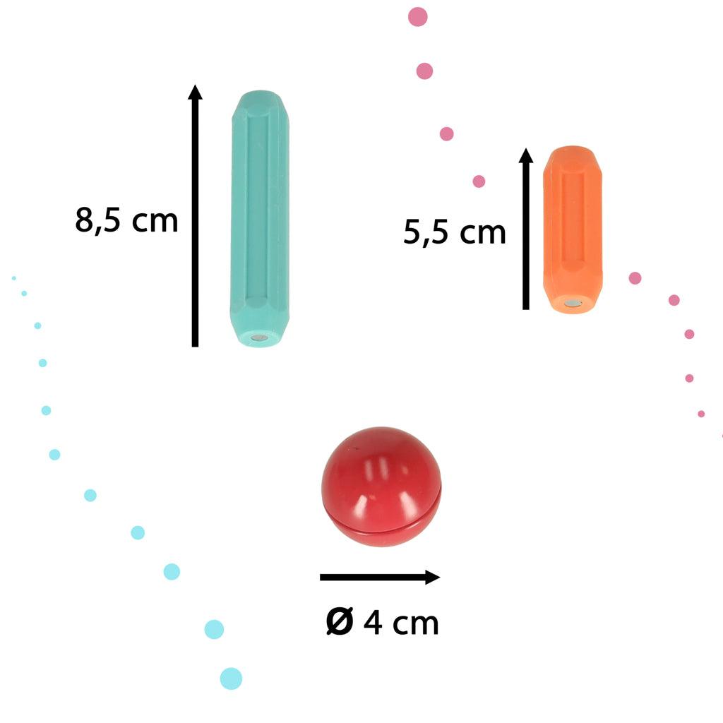 Magnetické kostičky 25 ks pro děti