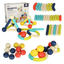 Magnetické stavebnice v krabici 36 ks