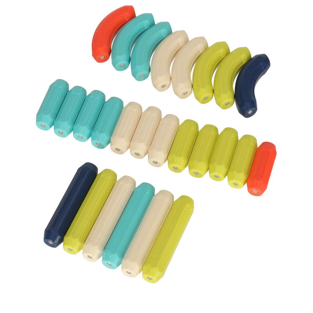 Magnetické stavebnice v krabici 36 ks