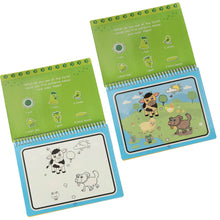 Vodní omalovánky s fixem – zvířátka