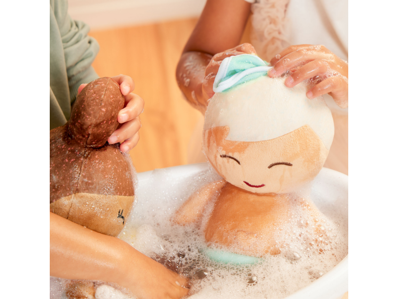 Panenka plyšová do vany Blonde Hair