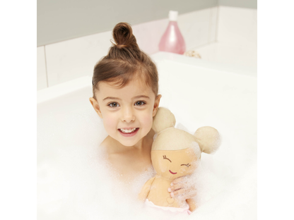 Panenka plyšová do vany Blonde Hair