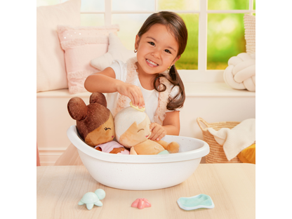 Panenka plyšová do vany Blonde Hair