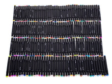 Oboustranné alkoholové fixy – sada 168 ks v praktickém pouzdře