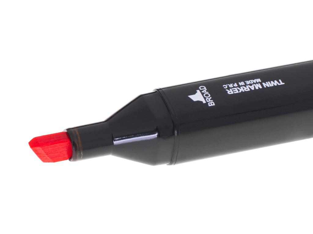 Oboustranné alkoholové fixy – sada 168 ks v praktickém pouzdře