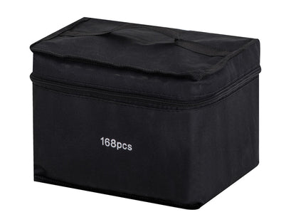 Oboustranné alkoholové fixy – sada 168 ks v praktickém pouzdře