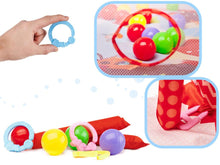 Vzdělávací podložka s ohrádkou, balónky a závěsnými hračkami - motiv Liška