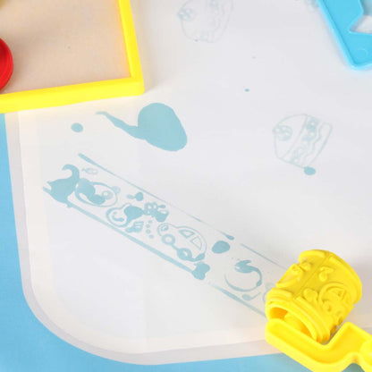 Vodní malovací podložka s příslušenstvím – 100 × 80 cm, abeceda