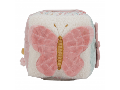 Kostka textilní s aktivitami králíček Miffy Lucky Blossom