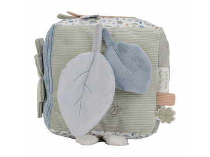 Kostka textilní s aktivitami králíček Miffy Lucky Leaves