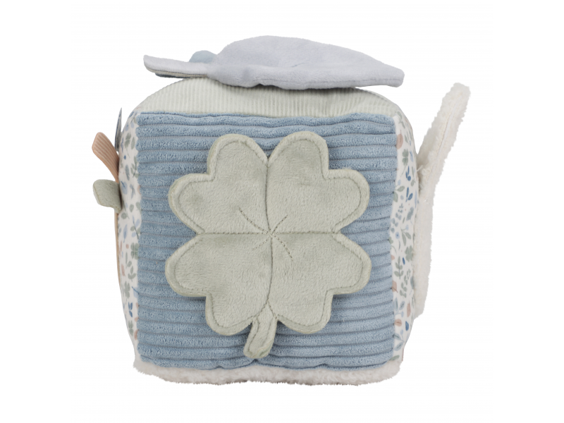 Kostka textilní s aktivitami králíček Miffy Lucky Leaves