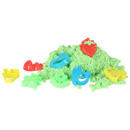 Kinetický písek 350g v kbelíku s formičkami