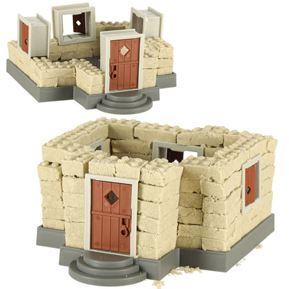 Kreativní sada s kouzelným pískem – Domek a formičky