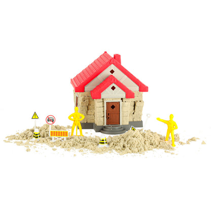Kreativní sada s kouzelným pískem – Domek a formičky