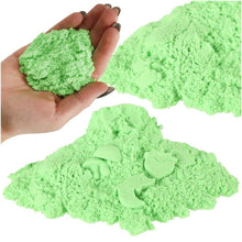 Zelený kinetický písek 1kg