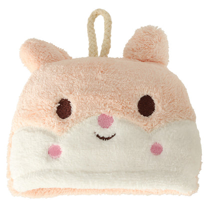 Dětský ručníček na ruce – růžový králíček, 42 × 25 cm