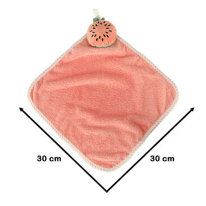 Dětský ručníček na ruce – růžový meloun, 30 × 30 cm