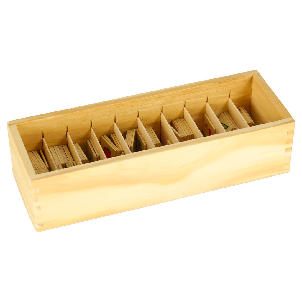 Dřevěný sorter – logická skládačka přiřazení obrázků
