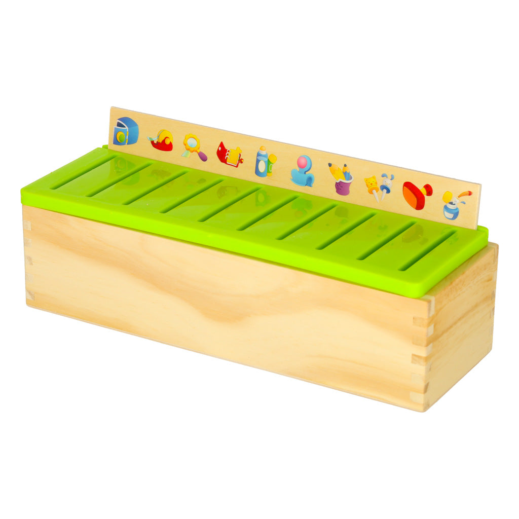 Dřevěný sorter – logická skládačka přiřazení obrázků