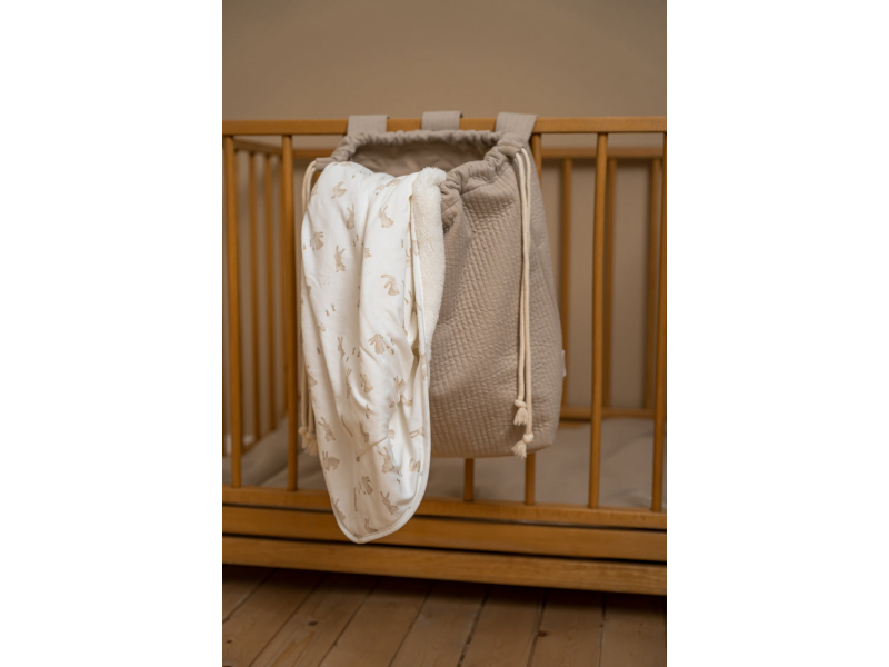 Závěsná taška na hračky Pure Beige