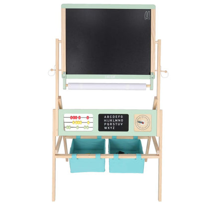 Magnetická oboustranná tabule LULILO Kredo s křídami, fixy, magnety a košíky