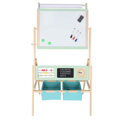 Magnetická oboustranná tabule LULILO Kredo s křídami, fixy, magnety a košíky