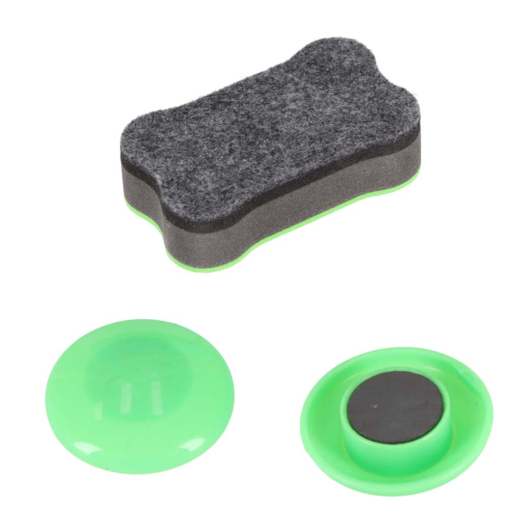 Magnetická oboustranná tabule LULILO Kredo s křídami, fixy, magnety a košíky