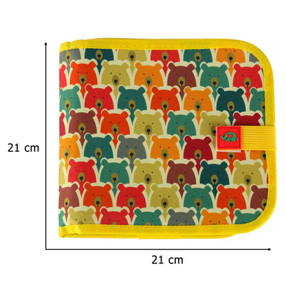 Přenosná tabulková knížka (medvídek)