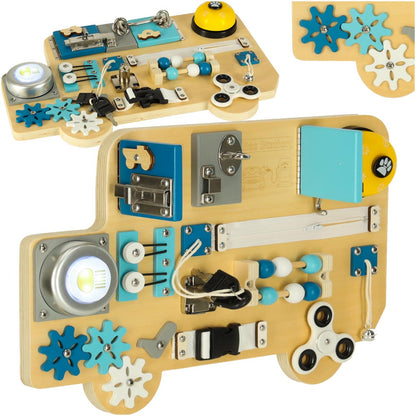 Senzorická manipulační tabule LULILO BUSO – Autobus