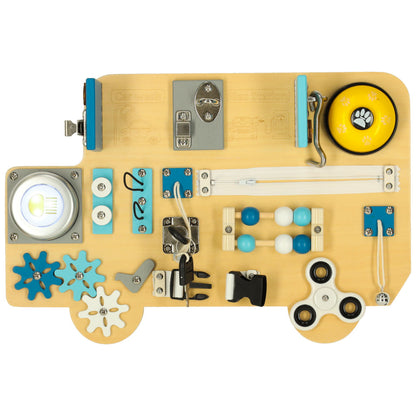 Senzorická manipulační tabule LULILO BUSO – Autobus